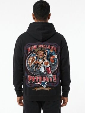 MAJESTIC X NFL | NEW! New England Patriots Hoodie Men’s Size Medium